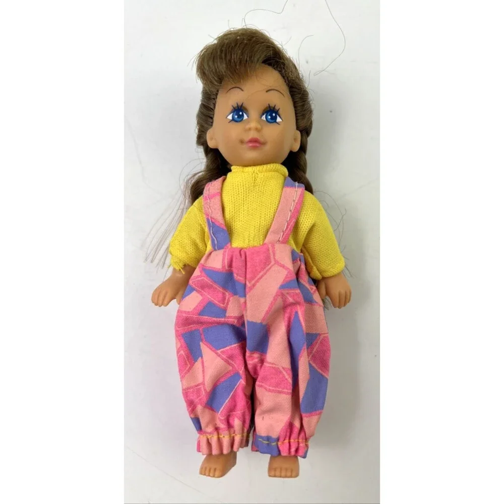 Vintage 1995 Kid Core Style Doll With Blue Eyes 5